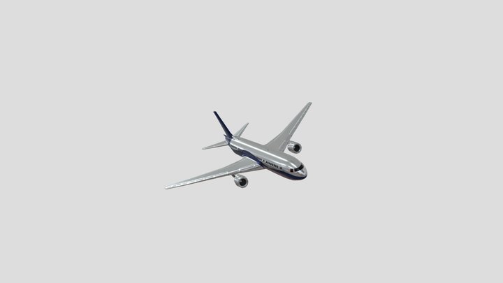 Plane-two 3D Model