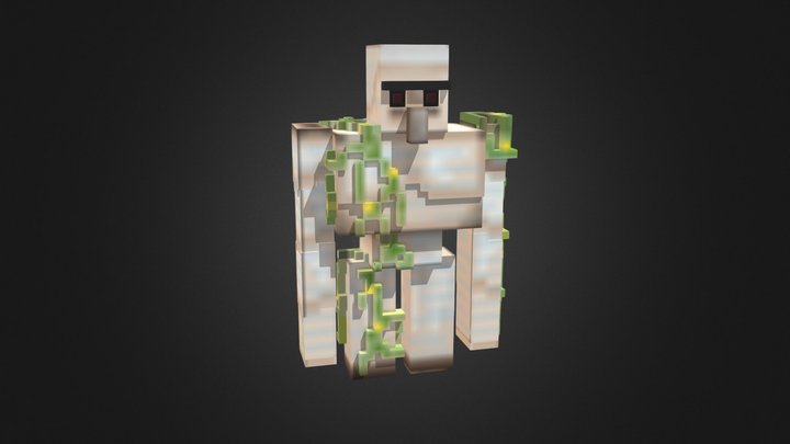 Iron Golem (Rigged) 3D Model