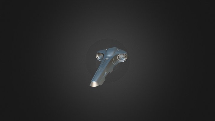 Futuristic-racing-car-molnia 3D Model