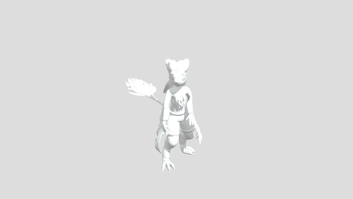 Butterfly Twirl 3D Model