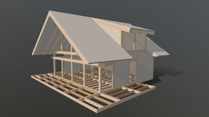 OPTI RN 1 с сэндвич панелями 3D Model