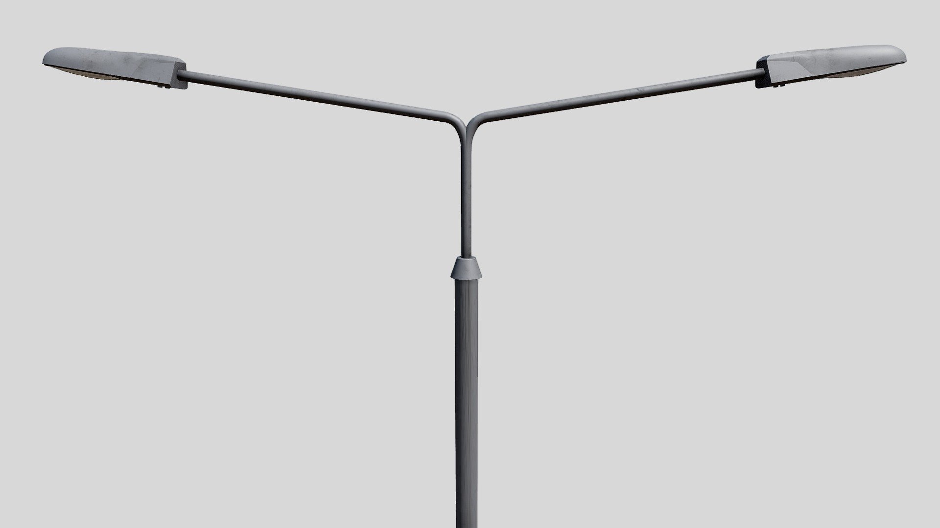 Lamp Post - Metal 8 (street lights)
