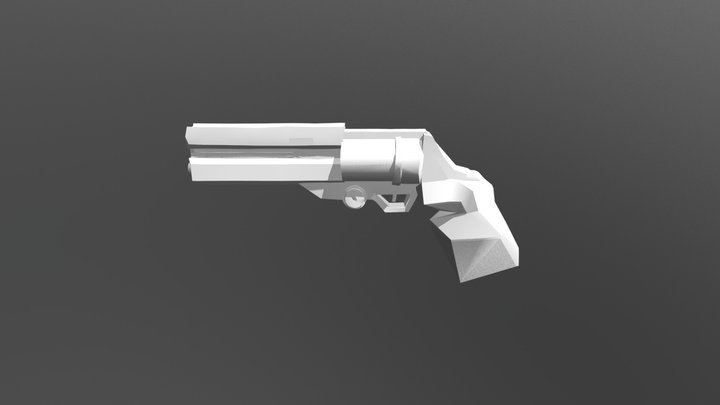 Vash The Stampede Gun Model 3D Model