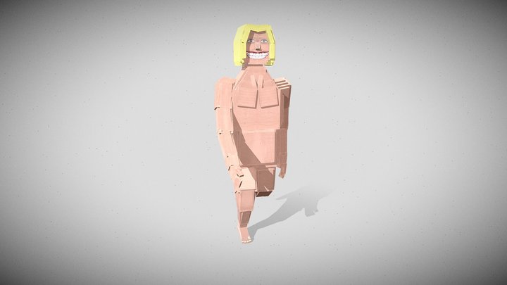 Smiling Titan 3D Model