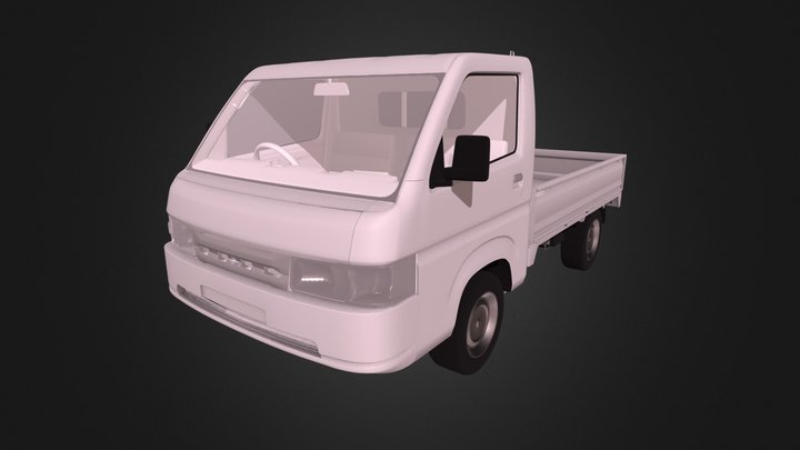 Suzuki Carry Pickup 2020 3D Model
