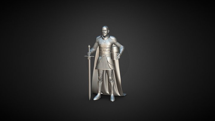 001545 Knight 3D Model