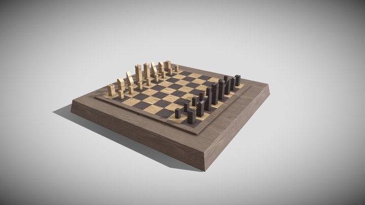 Chess-game 3D models - Sketchfab