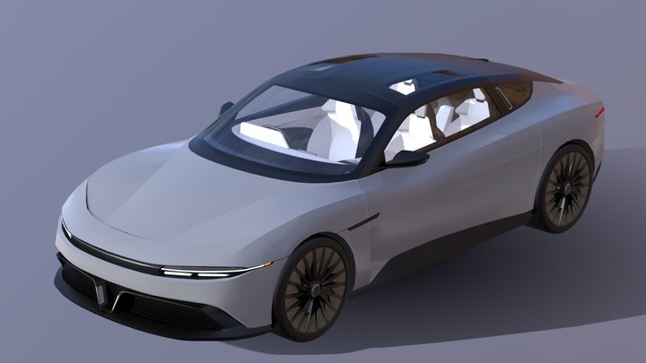 2022 Delorean AlphaV 3D Model
