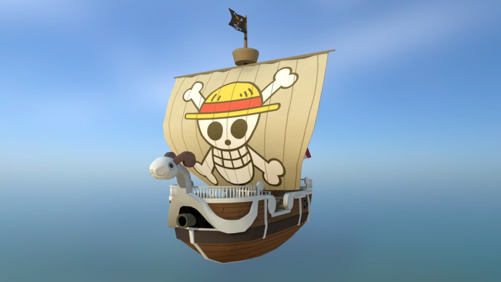 One Piece Going Merry Download Free 3d Model By Anex Anex 0e1f161 Sketchfab
