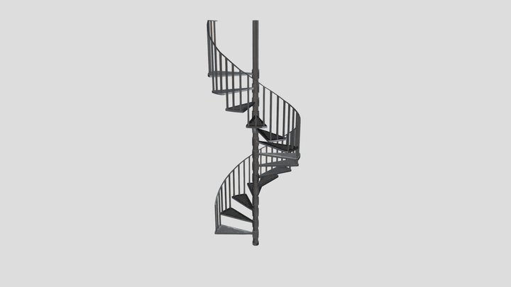 Spiral Staircase – Modello 3D gratuito STL