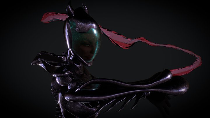 BattleSuit (female) 3D Model