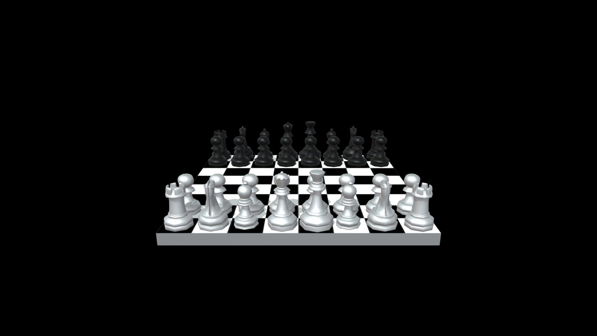 Basic chess set