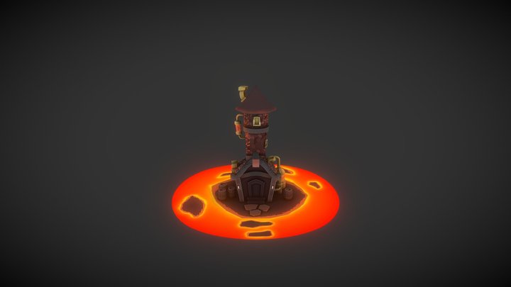 Lava_House 3D Model