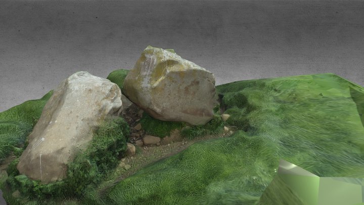 Big Rocks 3D Model