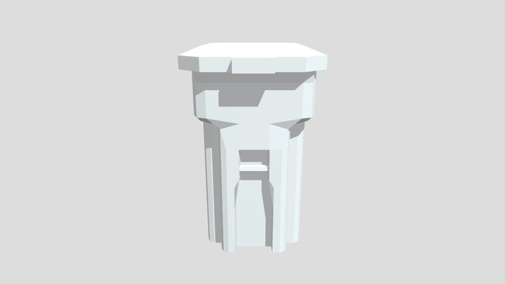 1GD28_Jonckheere_Chloe_Unwrap_2MoreDetailedProps 3D Model