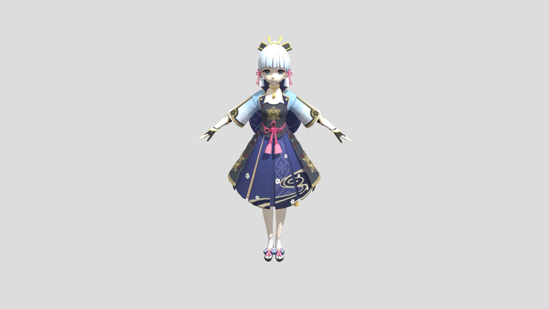 Ayaka Download Free 3d Model By Makimamywife Kobytevnikita [0e22973] Sketchfab