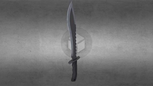 BowieKnife(wip) 3D Model