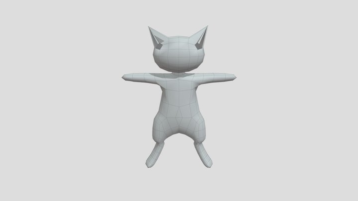 Magical Cat 3D Model
