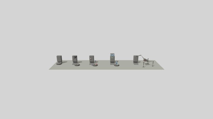 Вторичные формы 3D Model
