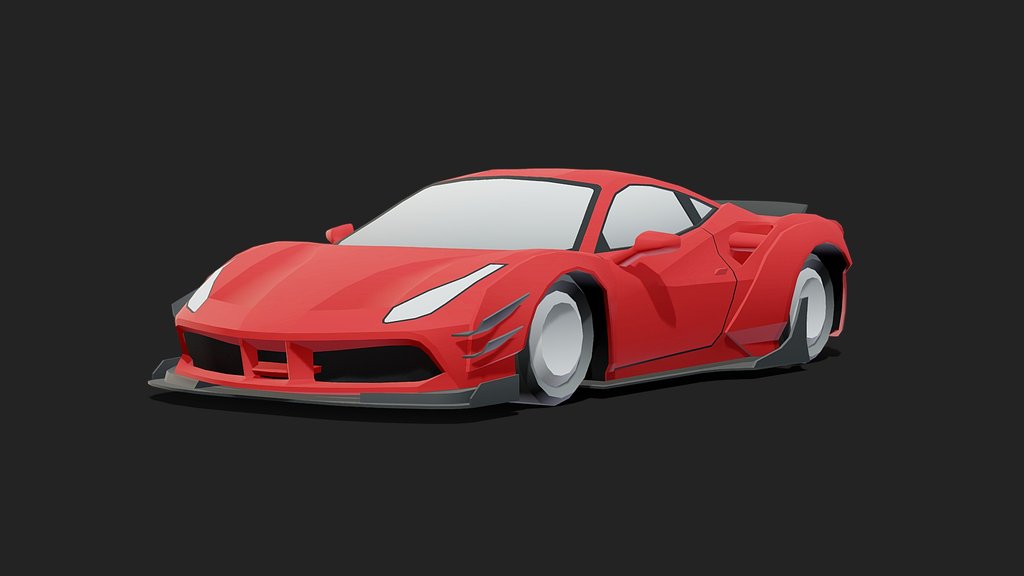 VEHICLE - Ferrari 488 Liberty Walk