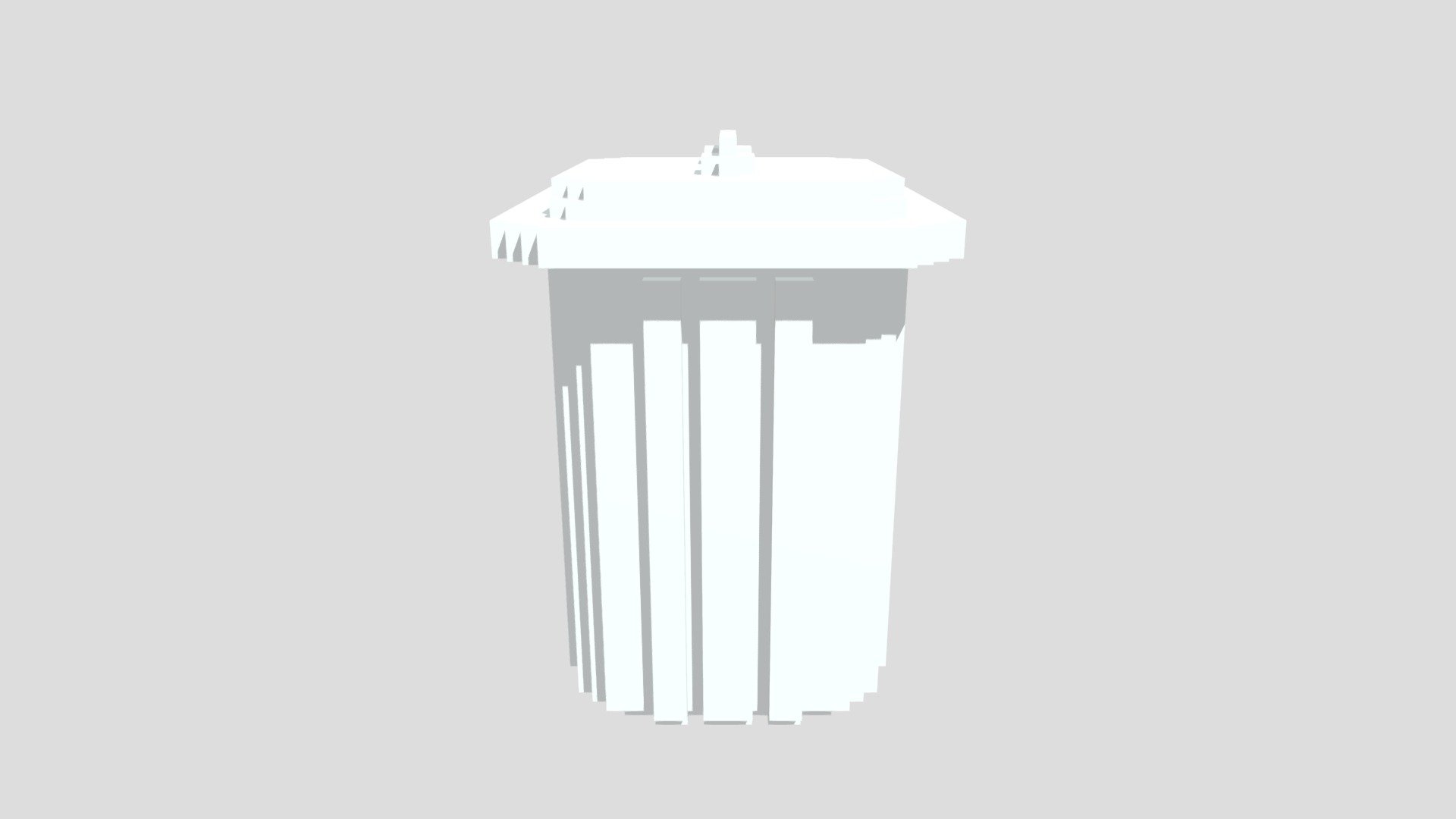 Bote de Basura LowPoly