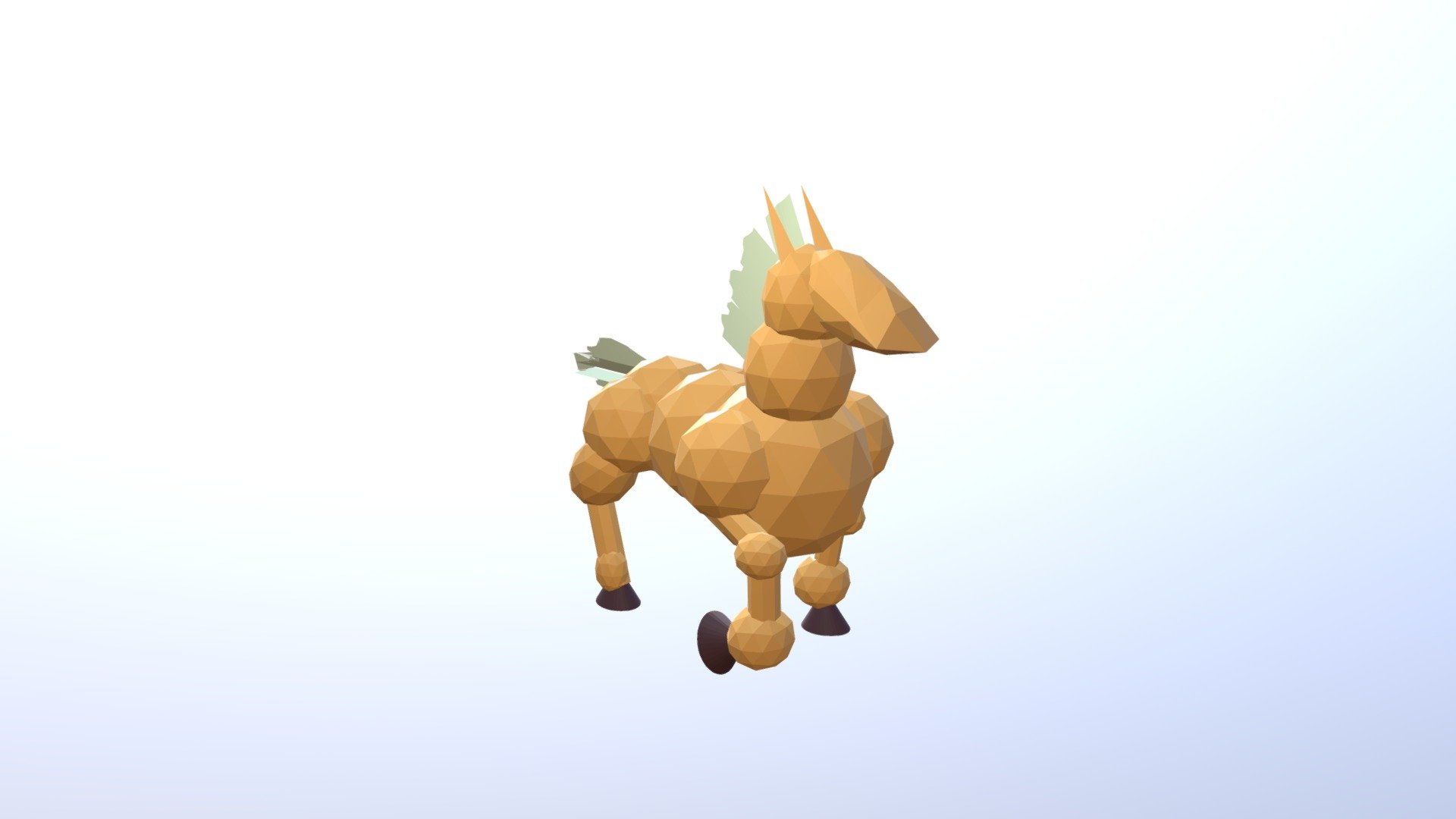 Low-Poly Horse