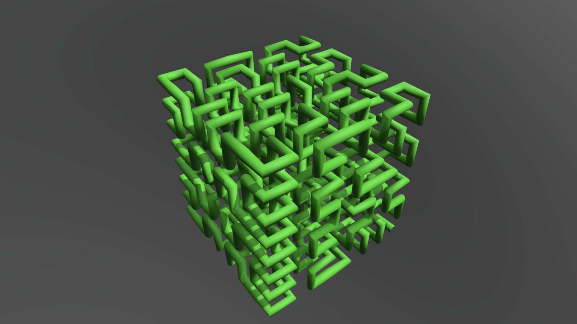 Hilbert 3D Curve