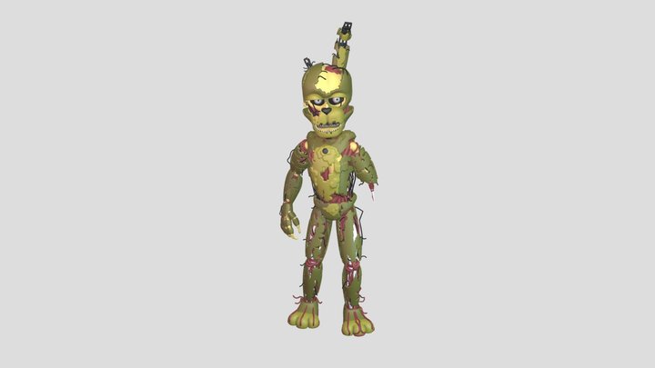 Scraptrap-fnaf 3D Model
