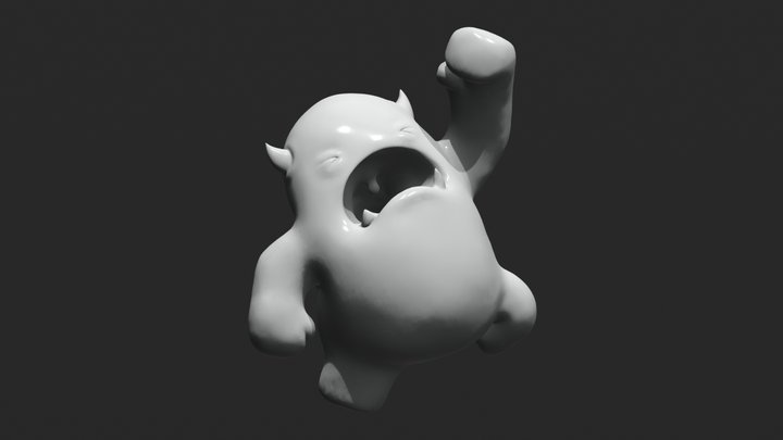 Sculpting Exercise - Sculpting Melvin 3D Model