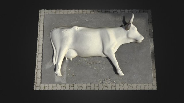 Cow statue 3D Model