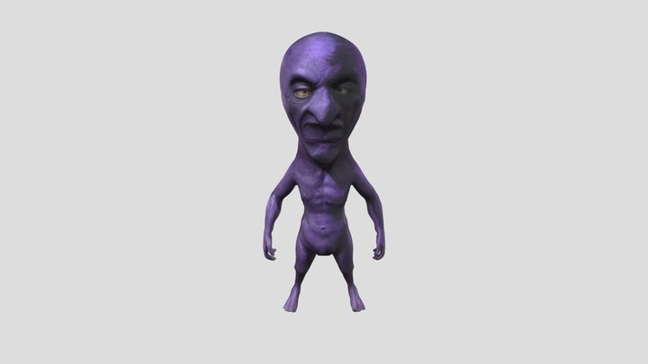 Ao Oni Move 3D Model
