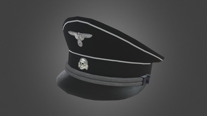Nazi Hat 3D Model