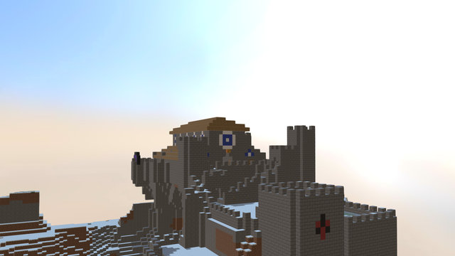 CASTLE MINECRAFT 3D Model