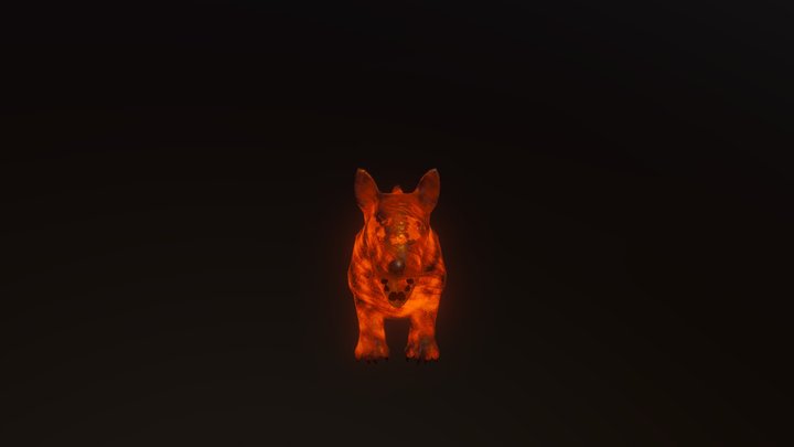 The Sweet Hill - Character - Ghost Dog 3D Model