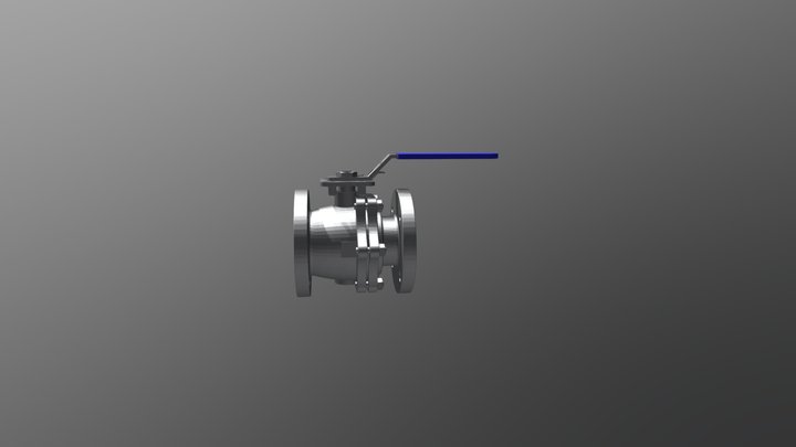 Ball Valve1 3D Model