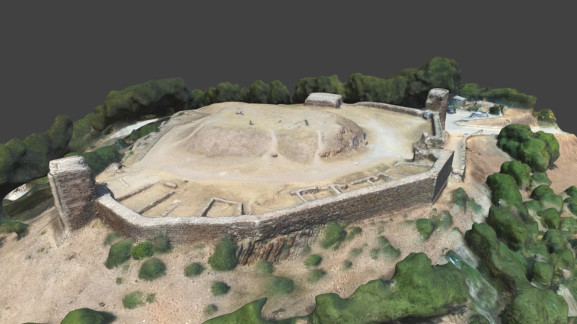 Aljezur Castle - Algarve, Portugal | 3D Scan