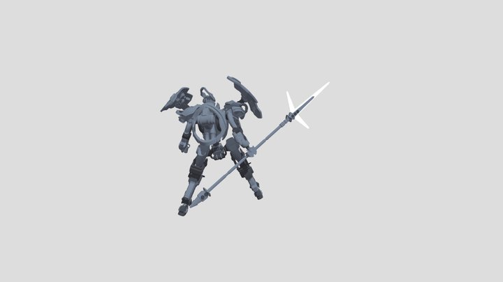 Jsdf mecha 3D Model