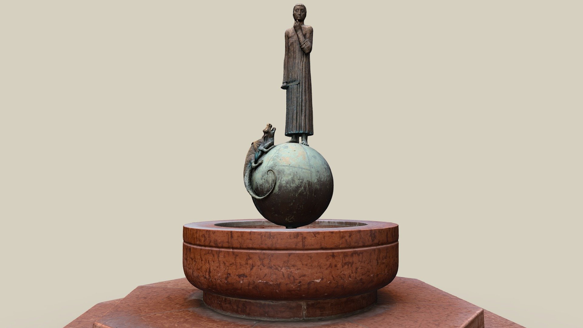 Hl. Georg-Brunnen — Sketchfab embed 3D viewer