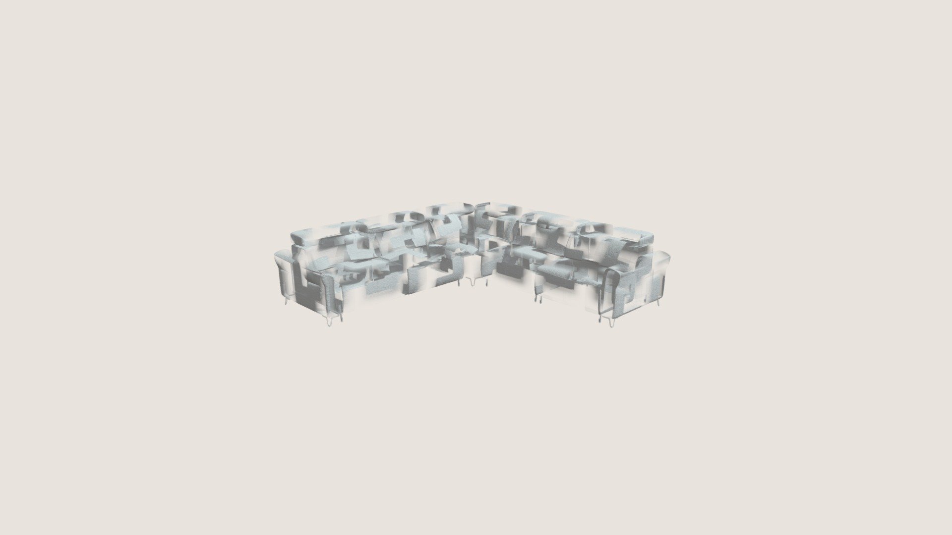 Blest Kadiz — модульный диван от Modern Home — Sketchfab embed 3D viewer