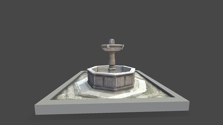 Fuente del Museo  Arqueológico de Granada 3D Model