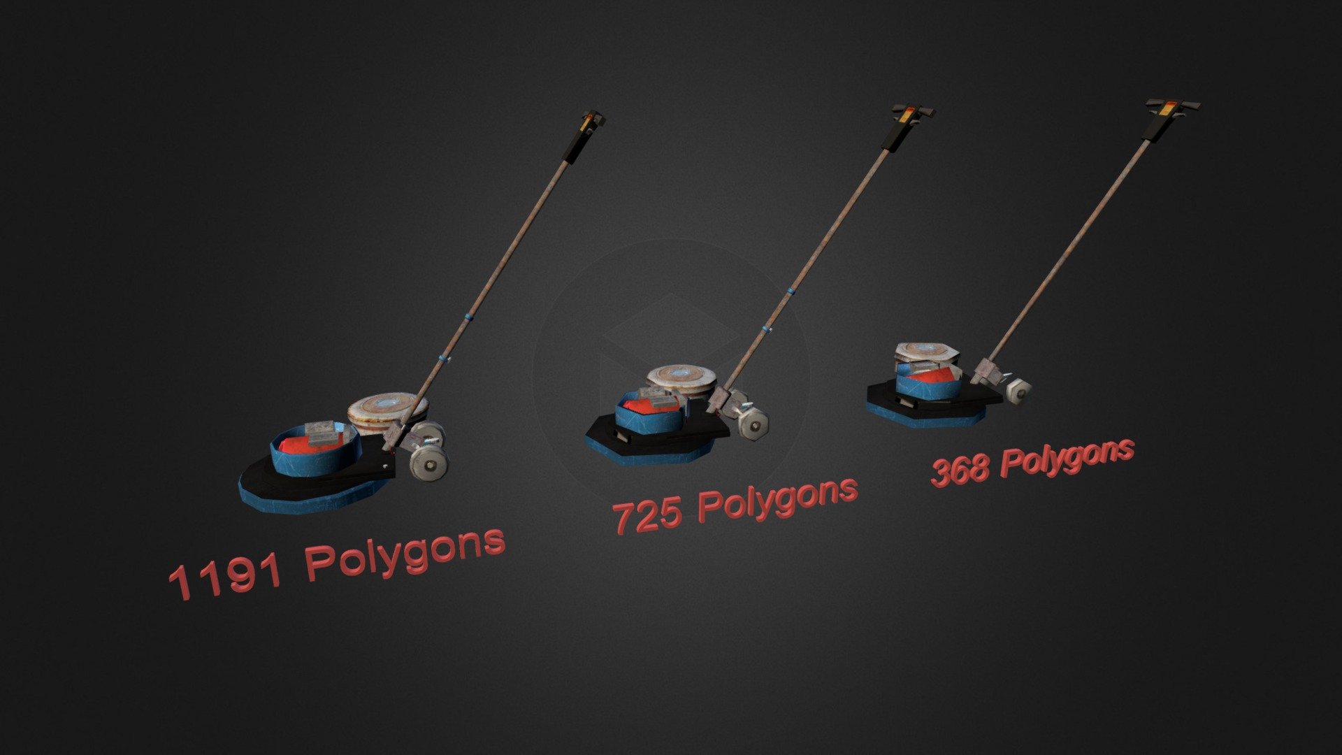 3D-ModelingForGames - Creating LODs