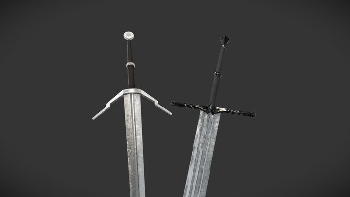 witcher_swords 3D Model