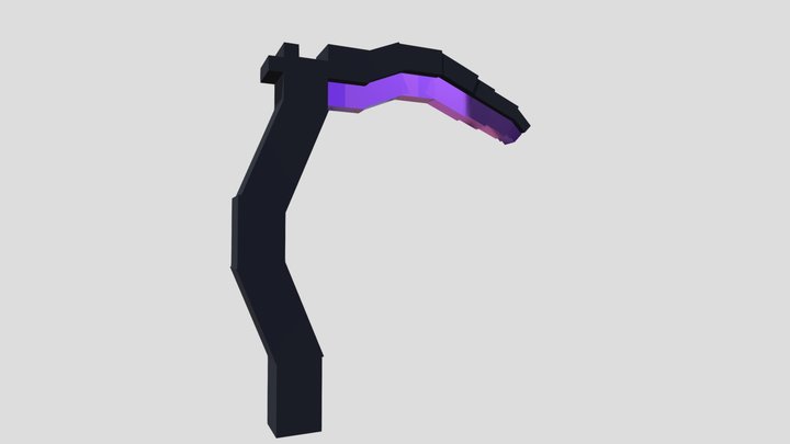 Scythe purple-light black 3D Model