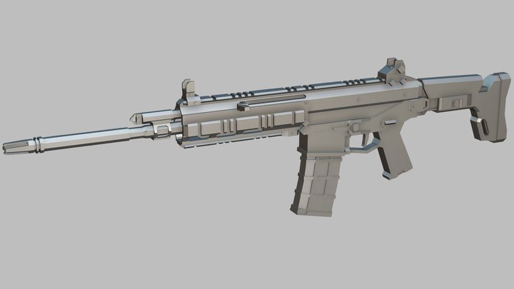 Remington ACR 3D Model