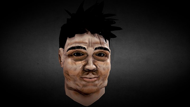 Walter Lima Human Head 3D Model