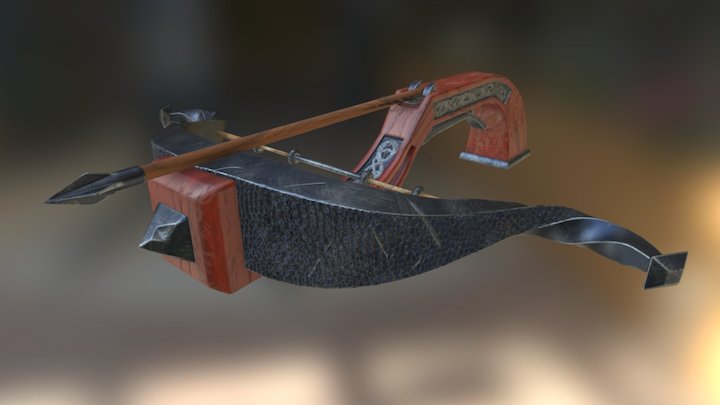 Crossbow practice 3D Model