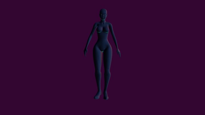 Yusa Bellydancing 3D Model