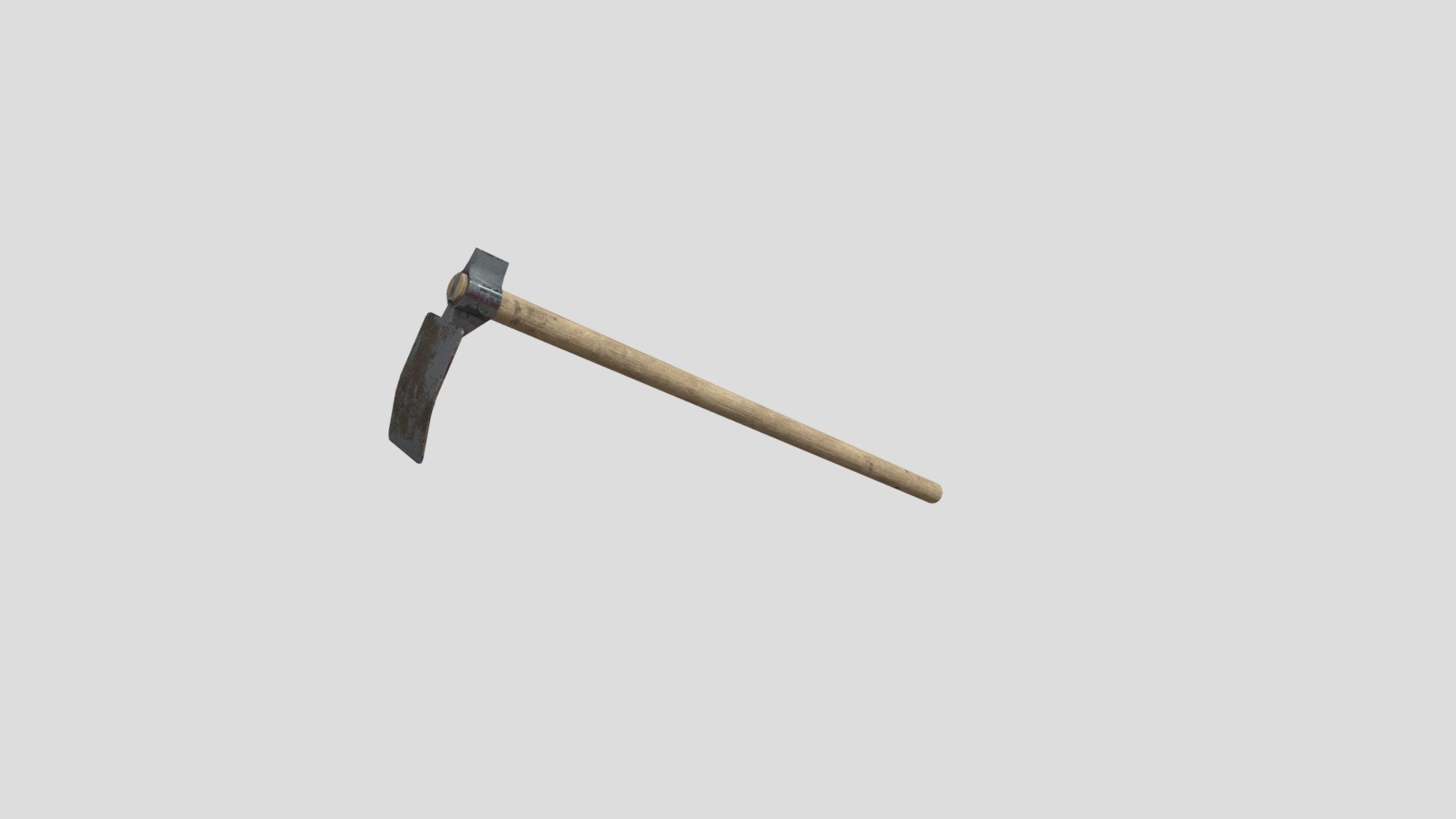 Farming Hoe - Download Free 3D model by Matthew Meyers (@darthobsidian ...