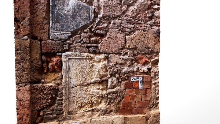EPIGRAFIES CARRER MERCERIA TARRAGONA 3D Model