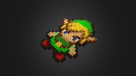 Link - Zelda: The Minish Cap 3D Model
